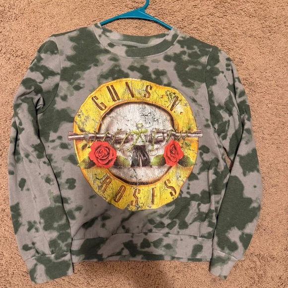 Buckle Sweaters - Buckle Green Camouflage Graphic Crewneck Sweater